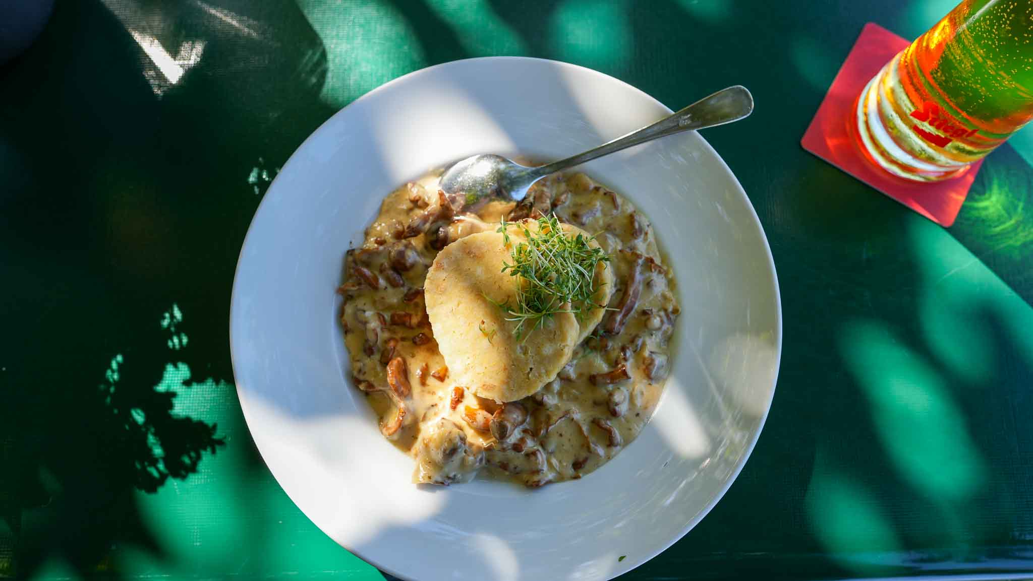 Essen im Stieglkeller